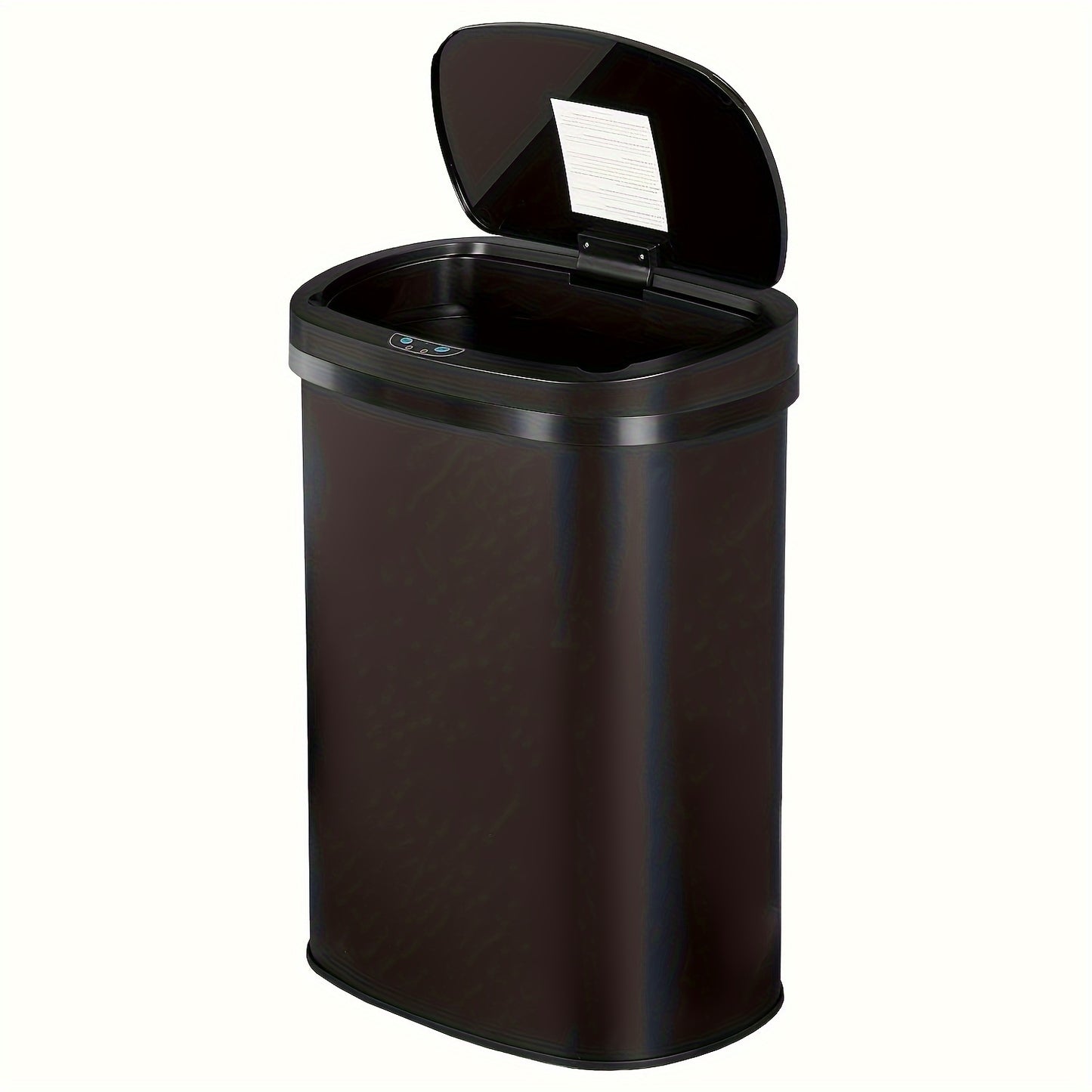 Automatic Garbage Can Touchless Motion Sensor Stainless Steel Trash Can with Lid Anti-Fingerprint