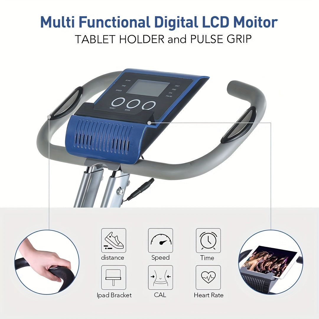 Indoor Bicycle with Pulley Design, Low Noise, 300 Pounds