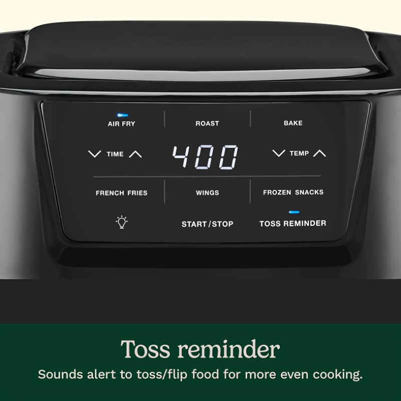 8.0-Quart Large Capacity Air Fryer with Smart Cook Program