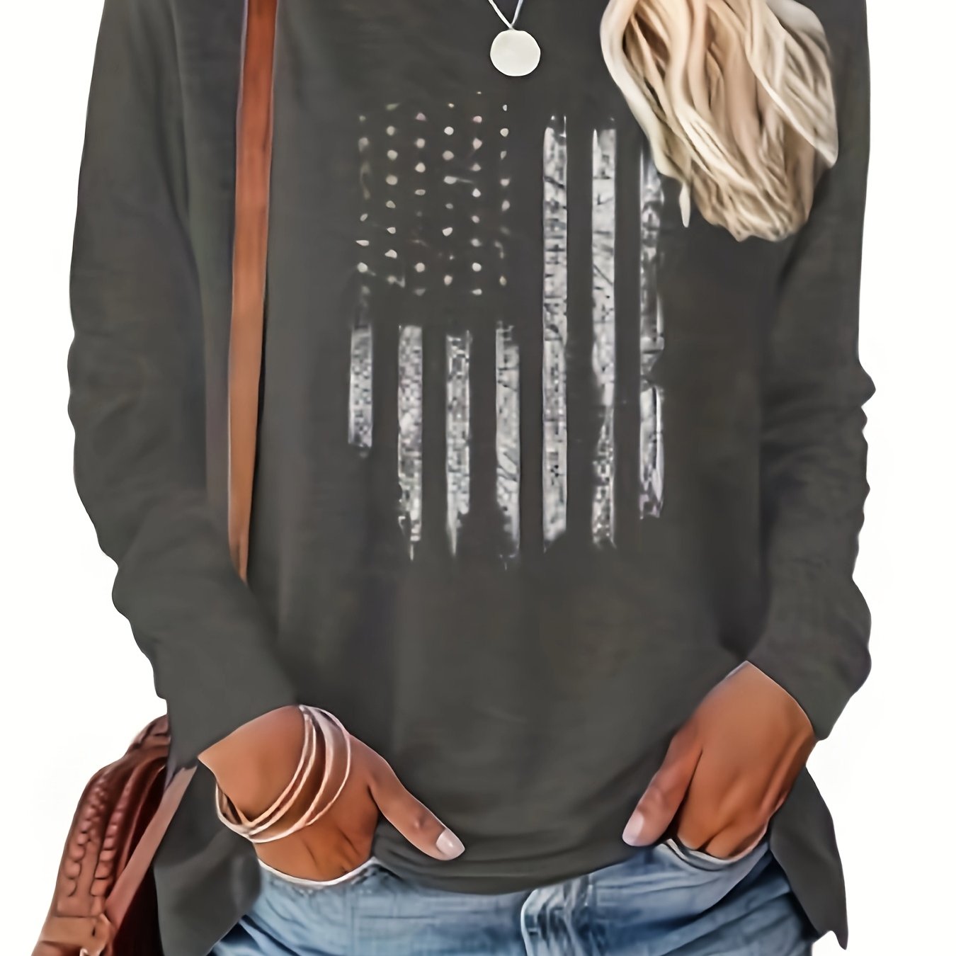 Comfortable T-shirt Comfortable Striped Women's T-shirt