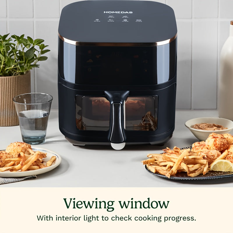 1300W Large Capacity Air Frying Oven With Advanced Touch Control Panel - Healthy Cooking Made Easy With Rapid Results And Minimal Oil