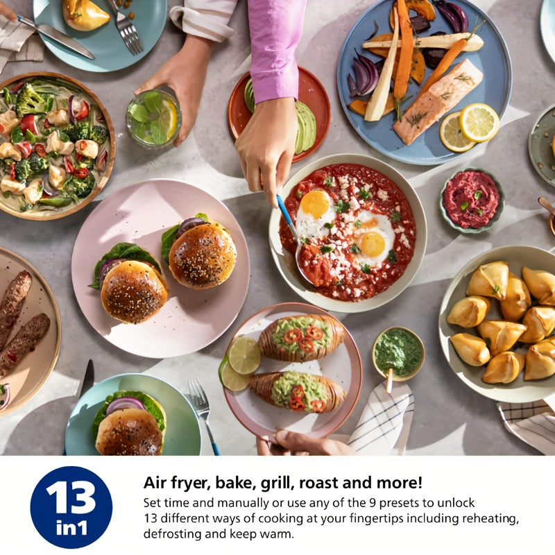 8.0-Quart Large Capacity Air Fryer with Smart Cook Program