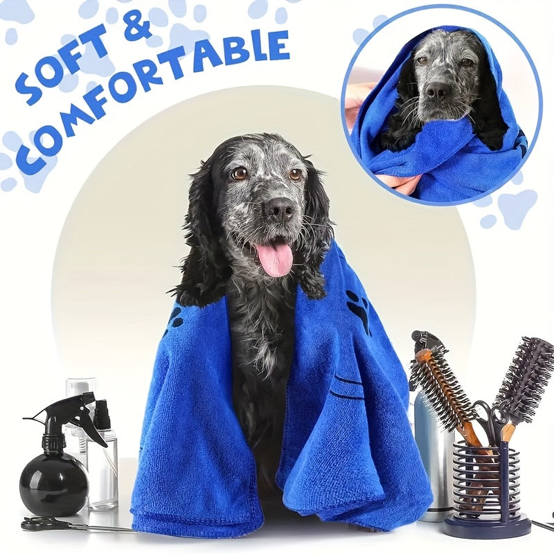 One Pet Bath Towel Quick Drying Absorbent For Dogs Cats
