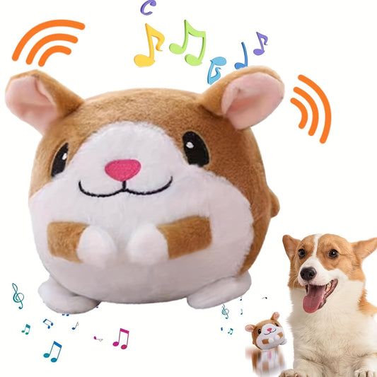 Active Moving Pet Plush Toy for Interactive Dog Fun