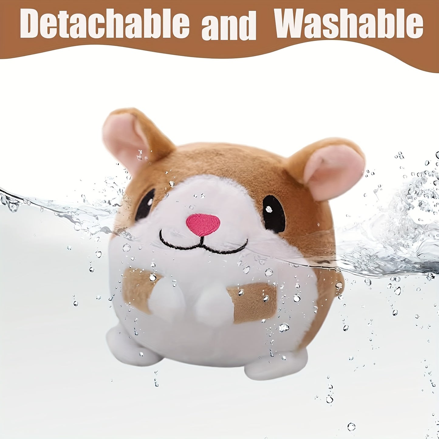 Active Moving Pet Plush Toy for Interactive Dog Fun