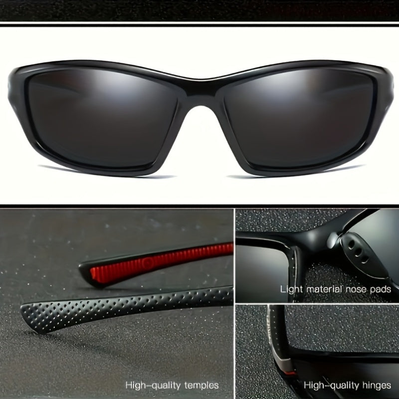 4-Pcs Polarized Men's Glasses for Fashionable Summer Sports